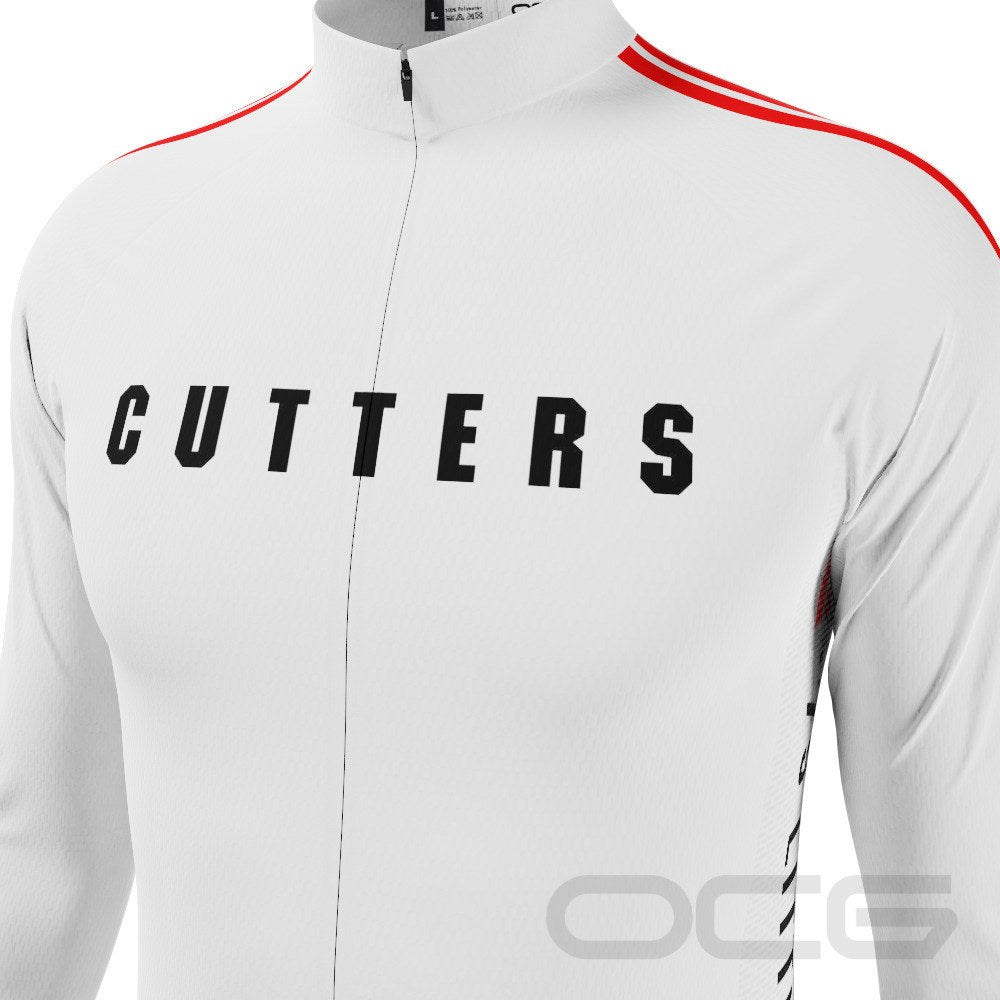 Men's Cutters Breaking Away Movie Long Sleeve Cycling Jersey