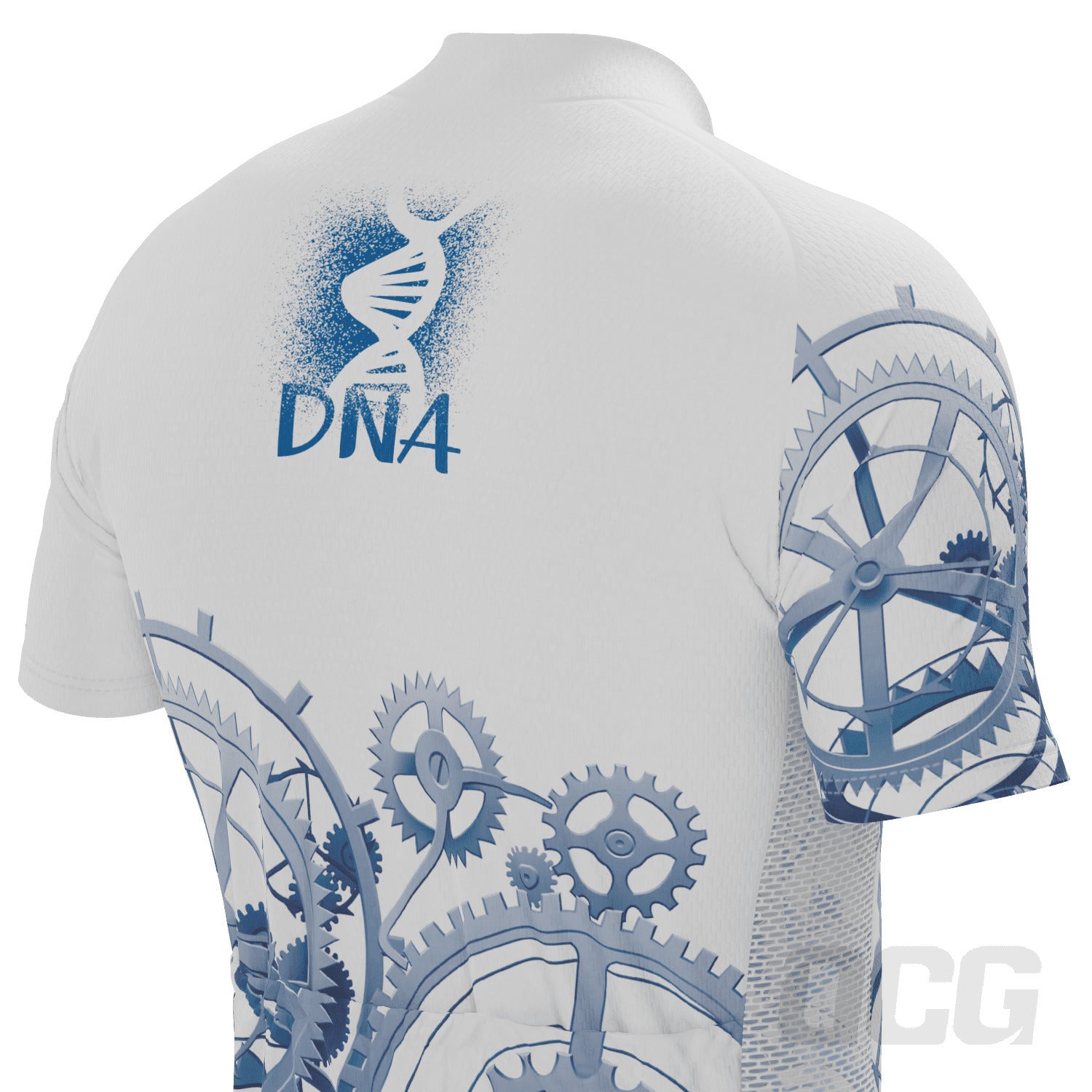 Men's DNA White 2 Piece Cycling Kit