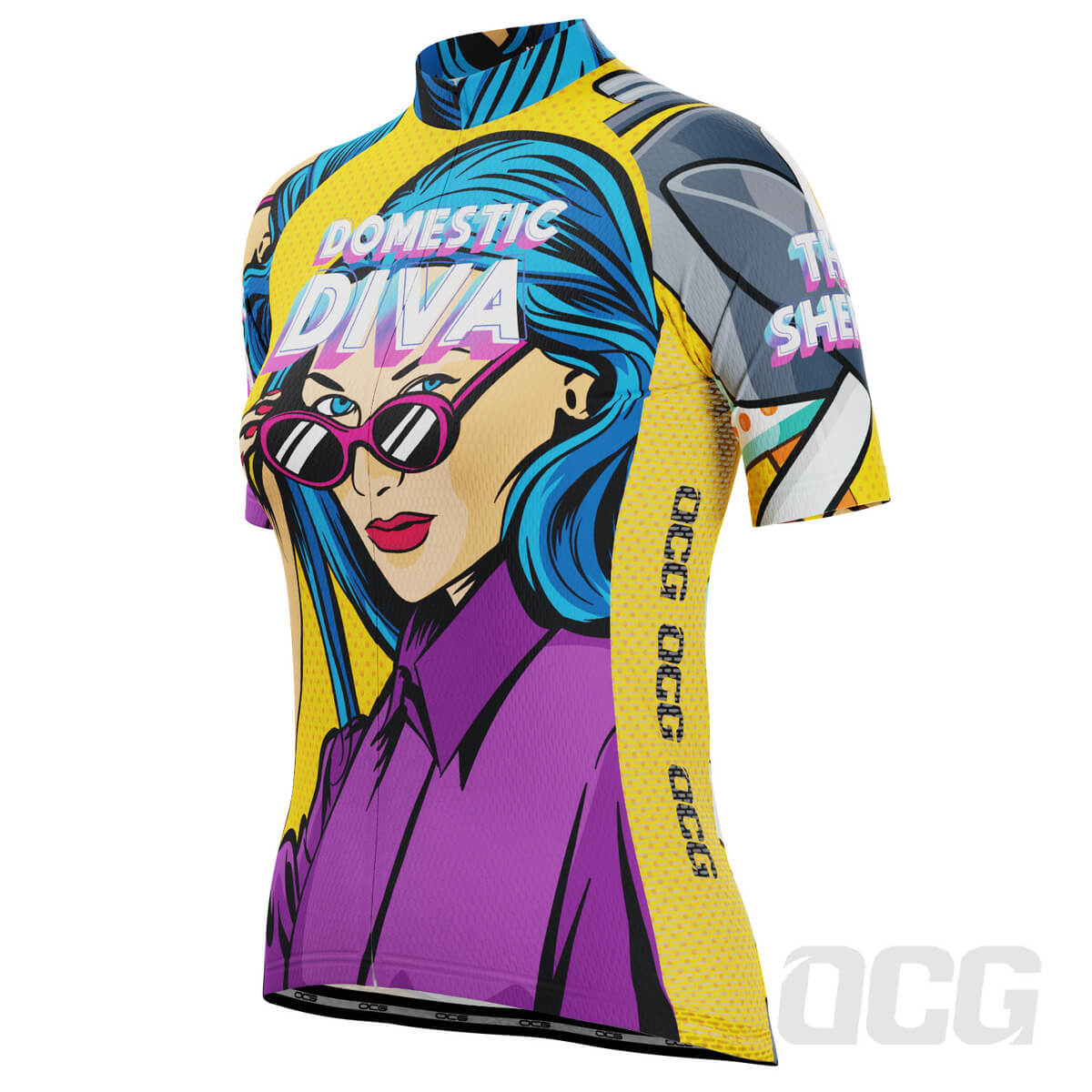 Women's Domestic Diva The Shero Short Sleeve Cycling Jersey
