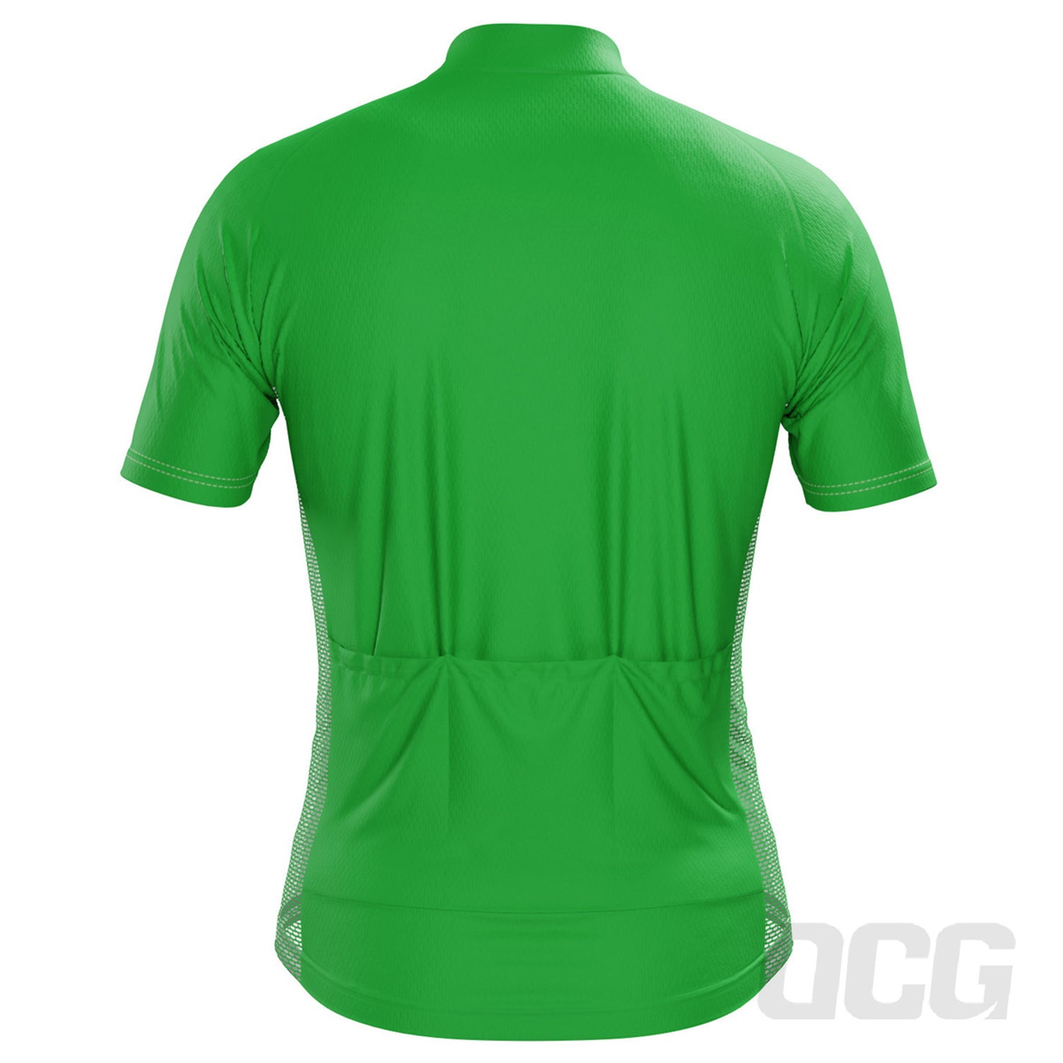 Men's Evolution of Man in Green Short Sleeve Cycling Jersey