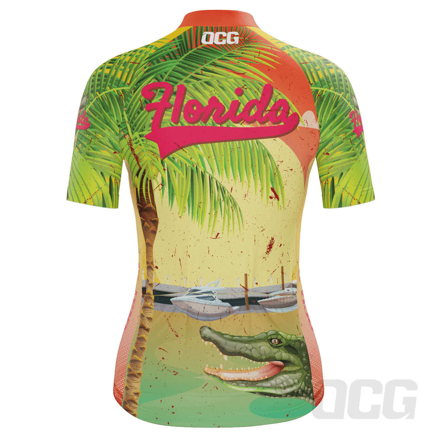 Women's Around The World - Florida Short Sleeve Cycling Jersey