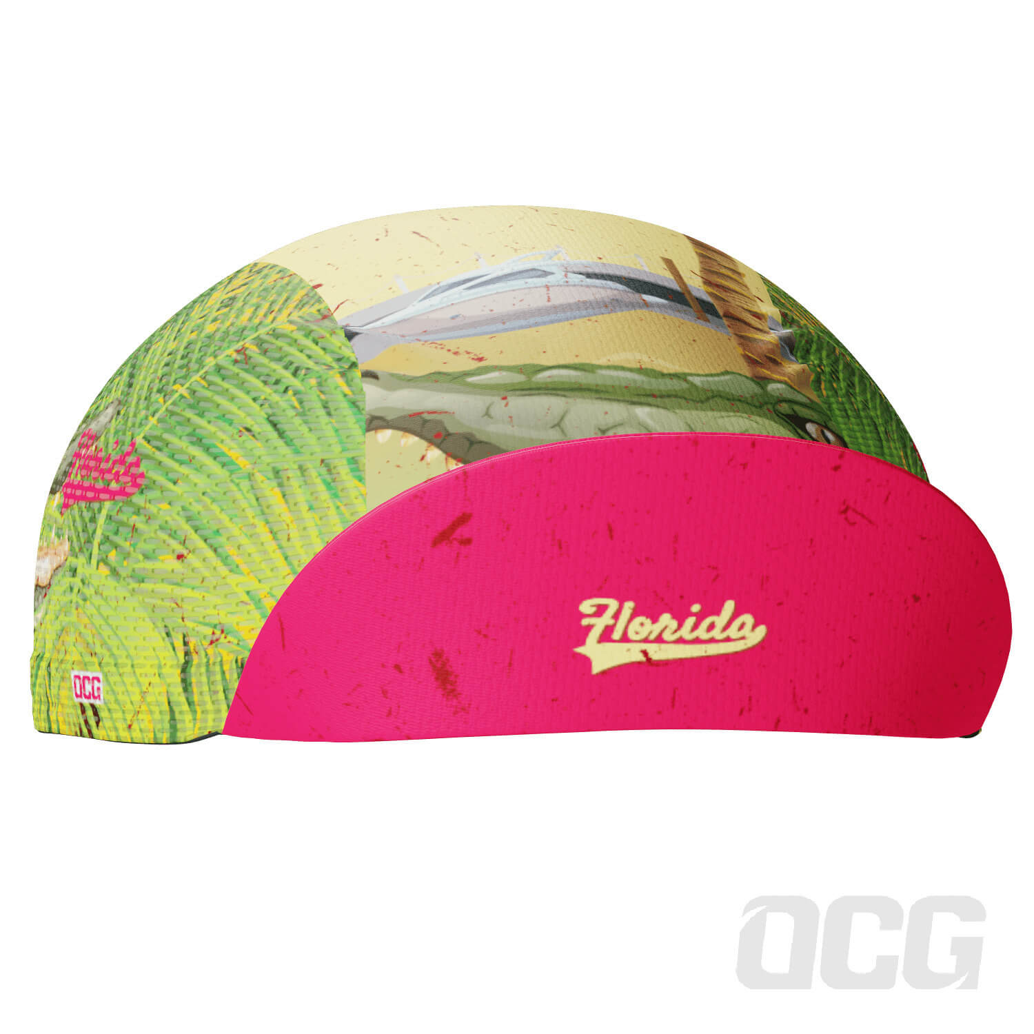 Unisex Florida US State Icon Quick Dry Cycling Cap