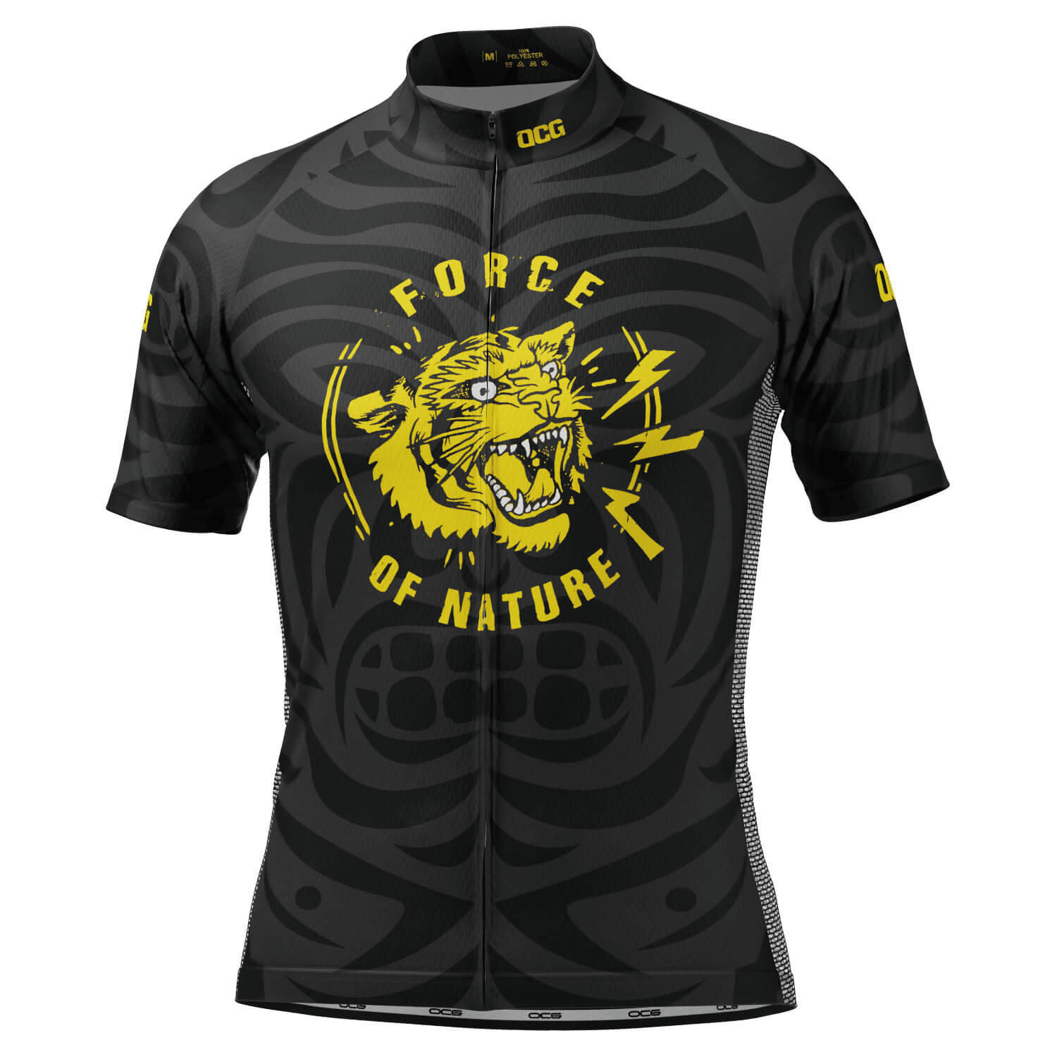Men's Tribal Force of Nature Short Sleeve Cycling Jersey