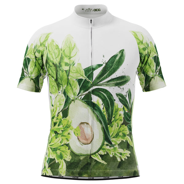 Men's Guacamole Dip Short Sleeve Cycling Jersey