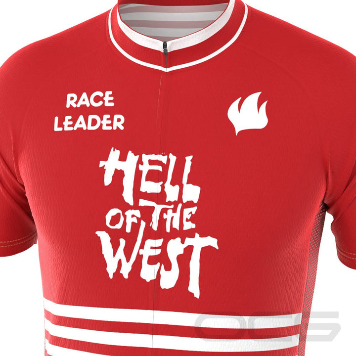Men's Retro Hell Of The West Short Sleeve Cycling Jersey