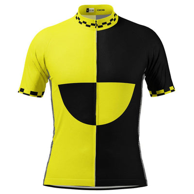 Heren Keep Clear Test Dummy Veiligheid Hoogzichtbaar Fietsshirt