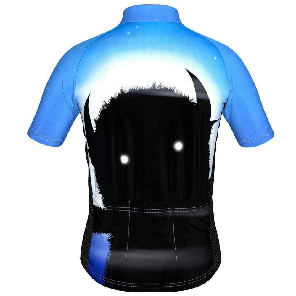 Kid's Scary Monster Short Sleeve Cycling Jersey