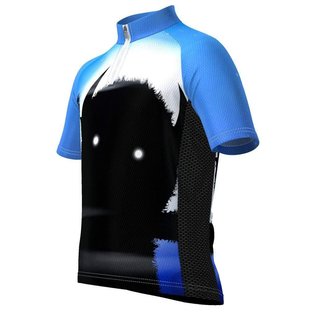Kid's Scary Monster Short Sleeve Cycling Jersey
