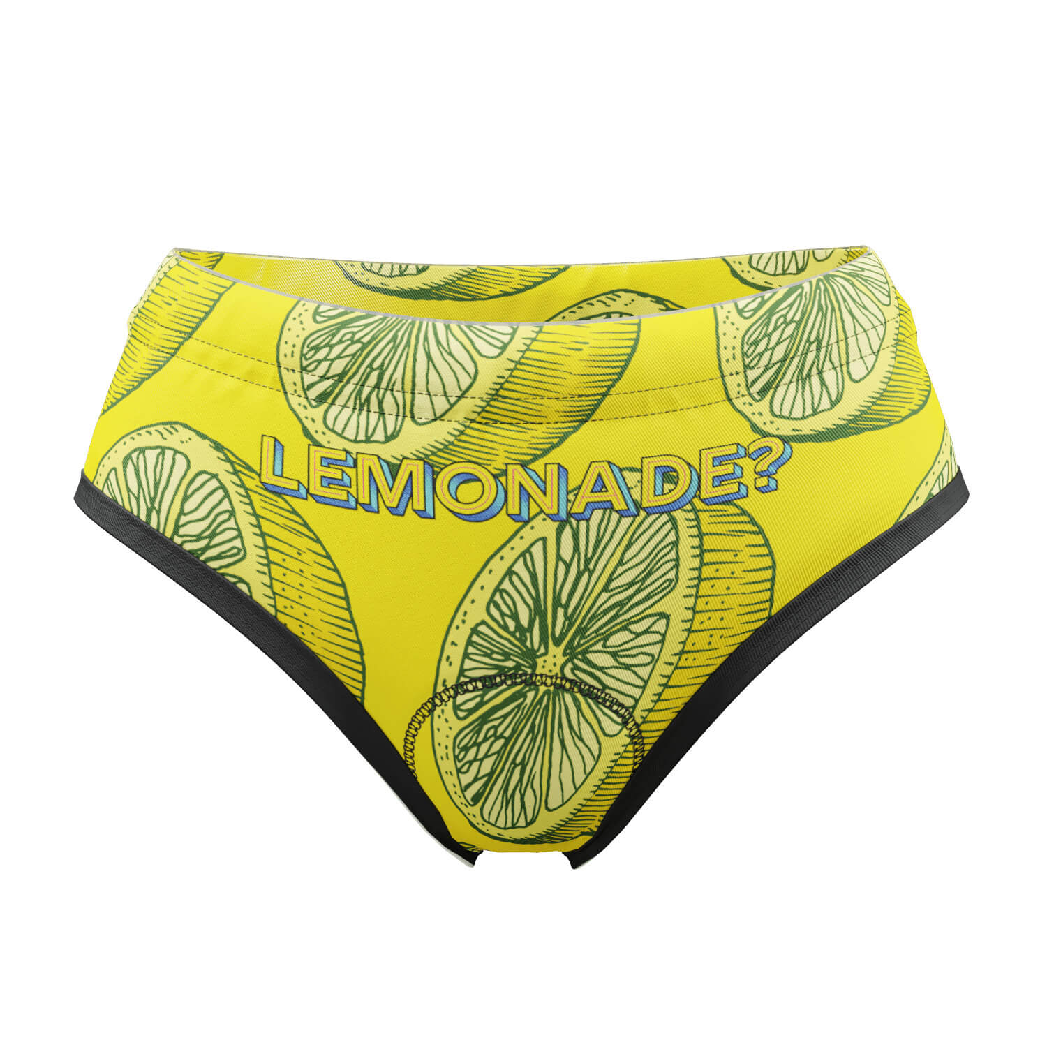 Women's Lemonade Gel Padded Cycling Underwear-Briefs