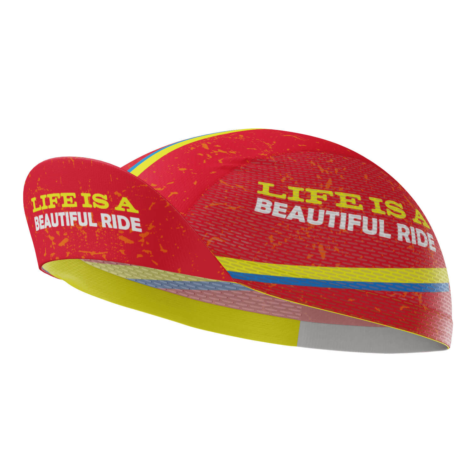 Unisex Life is a Beautiful Ride Quick Dry Cycling Cap