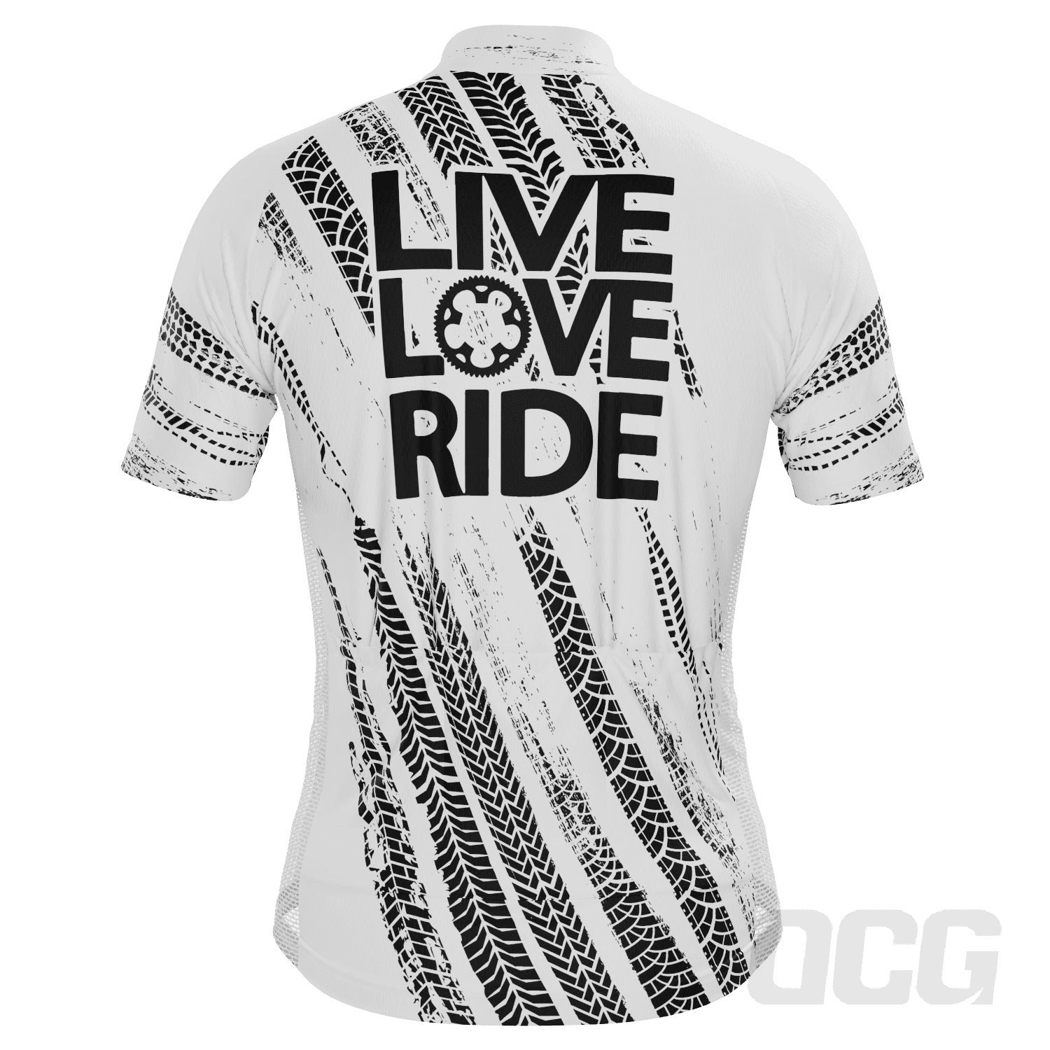 Men's Live Love Ride Short Sleeve Cycling Jersey