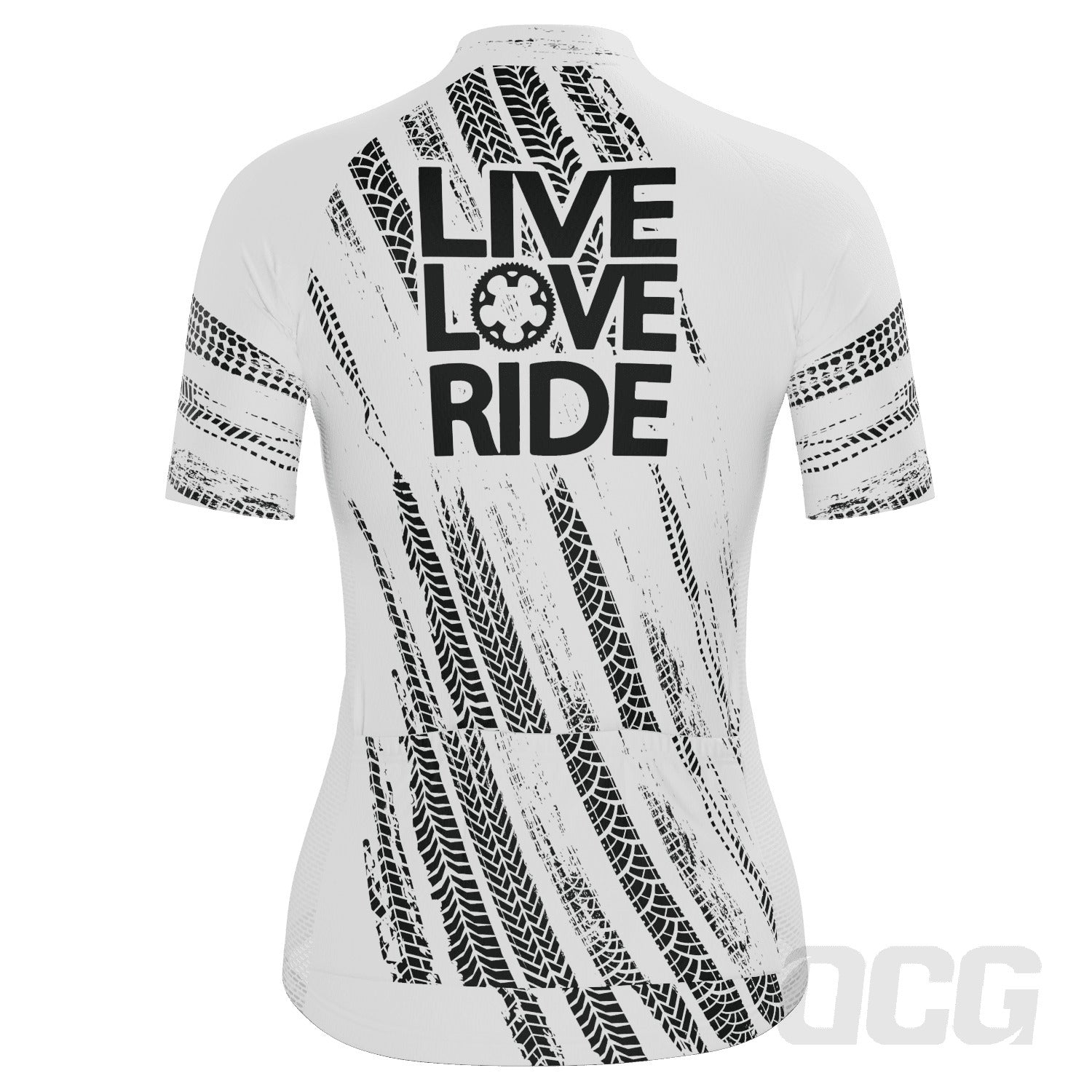 Women's Live Love Ride Short Sleeve Cycling Jersey