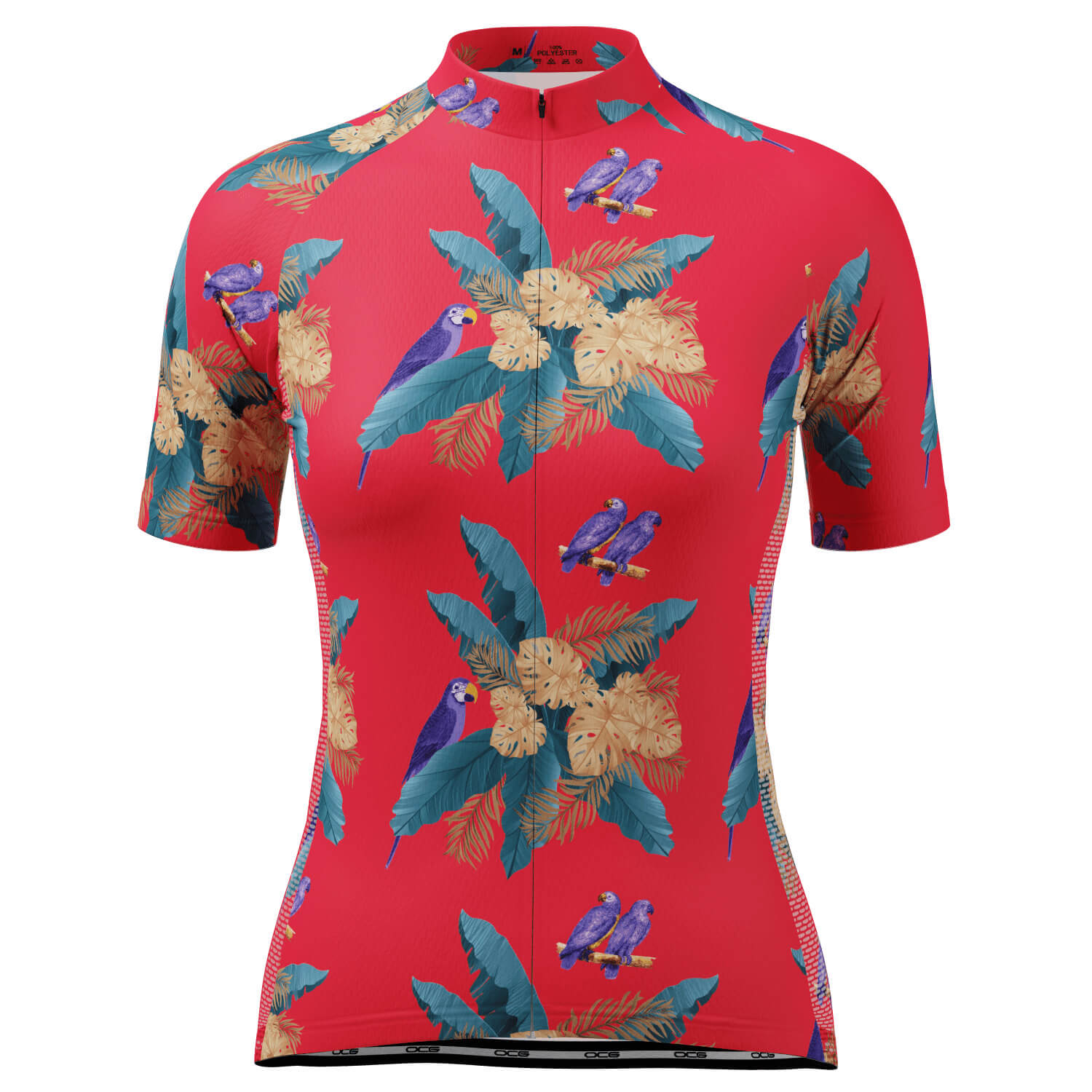 Women's The Selleck Hawaiian Shirt Short Sleeve Cycling Jersey