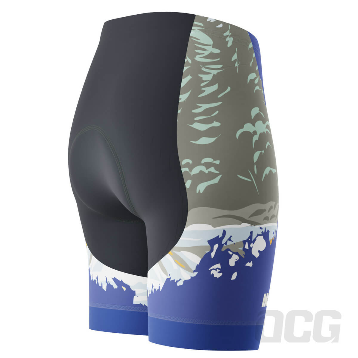 Women's Maine US State Icon Gel Padded Cycling Shorts