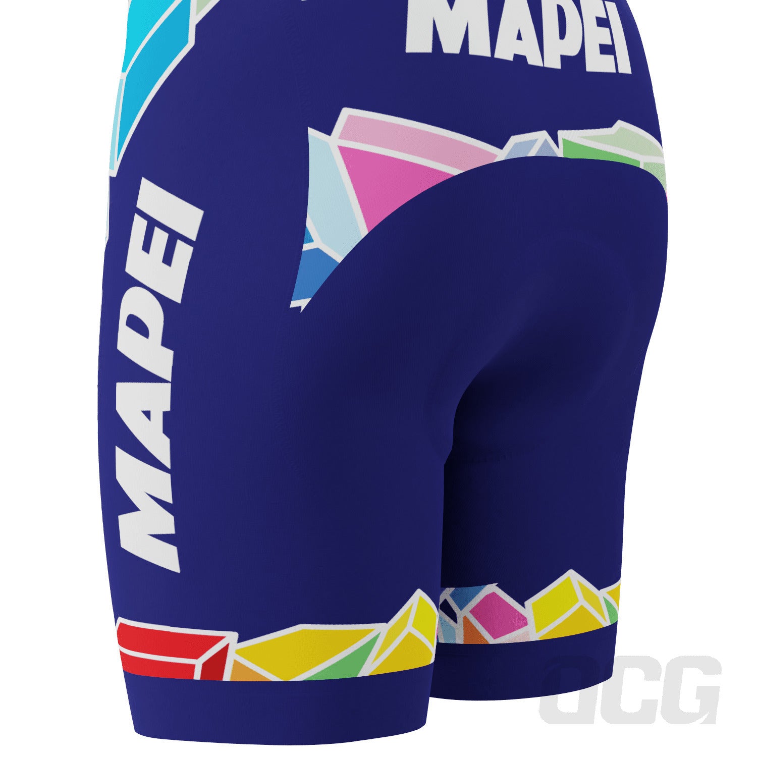 Men's Retro Mapei Classic Gel Padded Cycling Bib