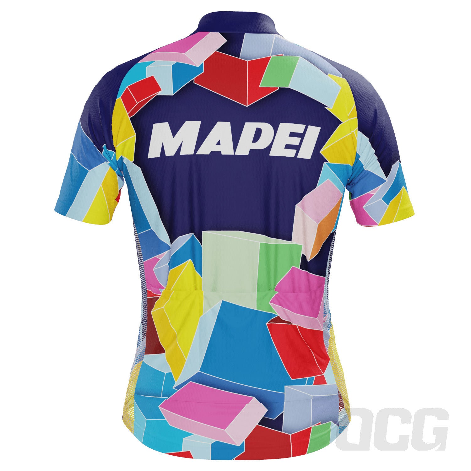 Men's Retro Mapei Classic Short Sleeve Cycling Jersey