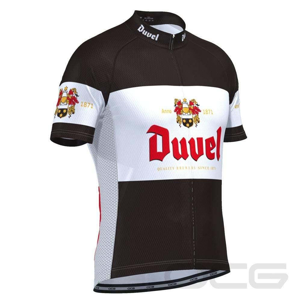 Mens Duvel Short Sleeve Cycling Jersey
