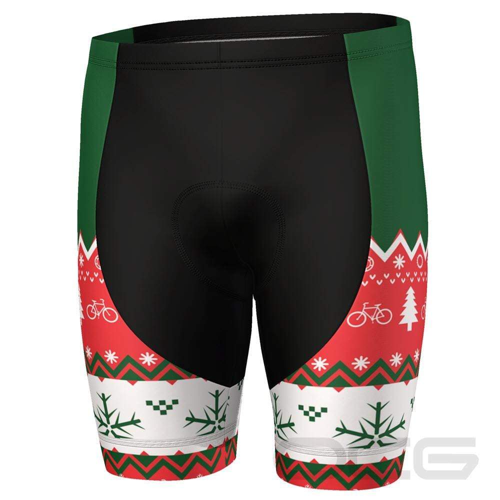 Men's Christmas Sweater Pro-Band Cycling Shorts