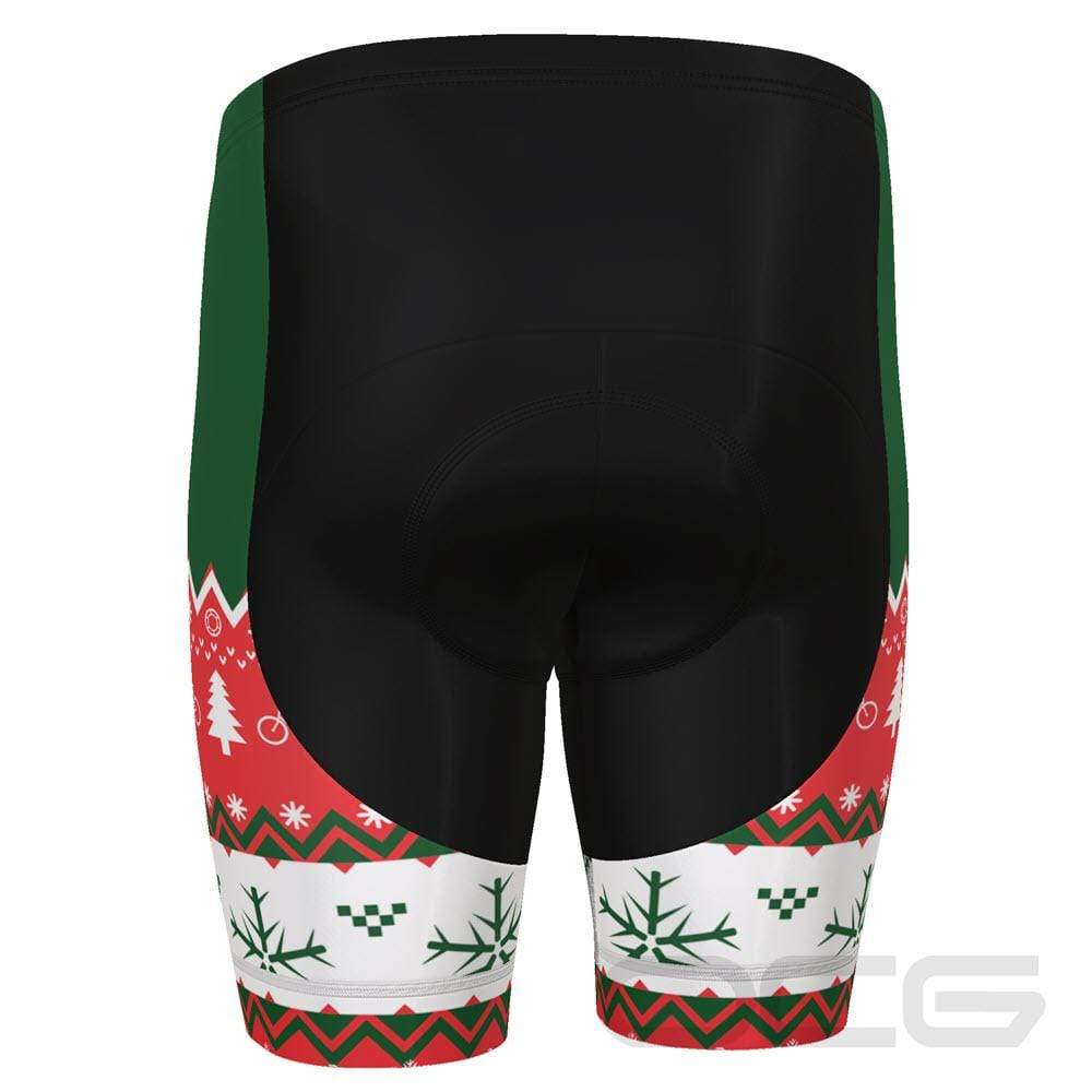 Men's Christmas Sweater Pro-Band Cycling Shorts