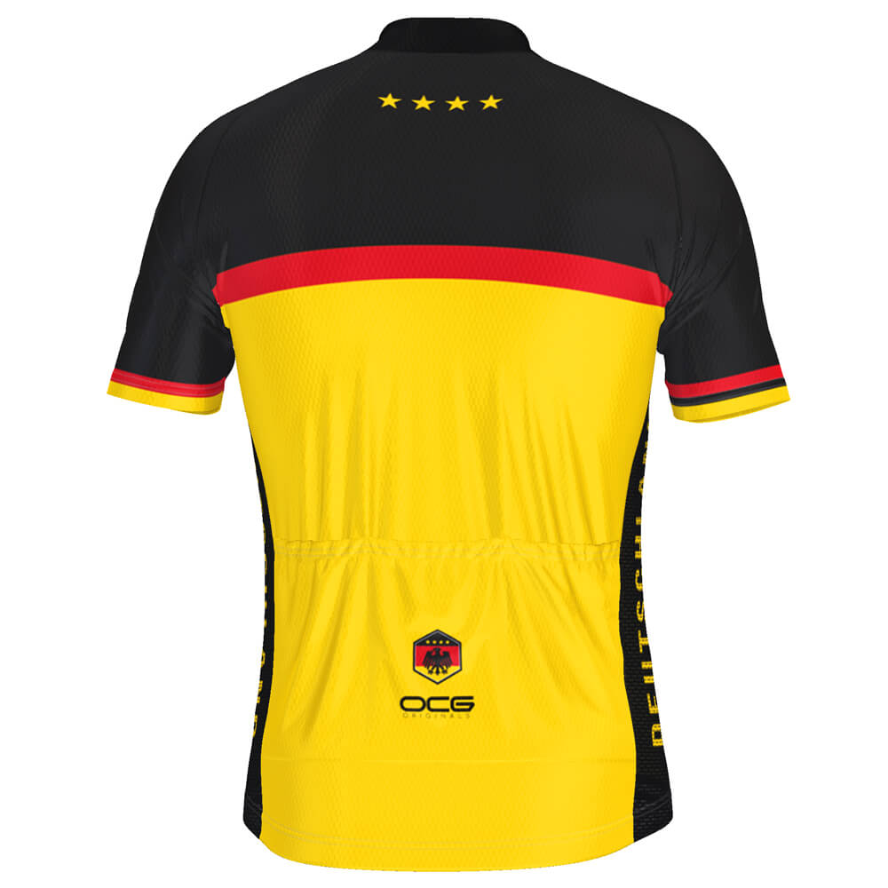 Men's Germany Deutschland National Pro Cycling Jersey