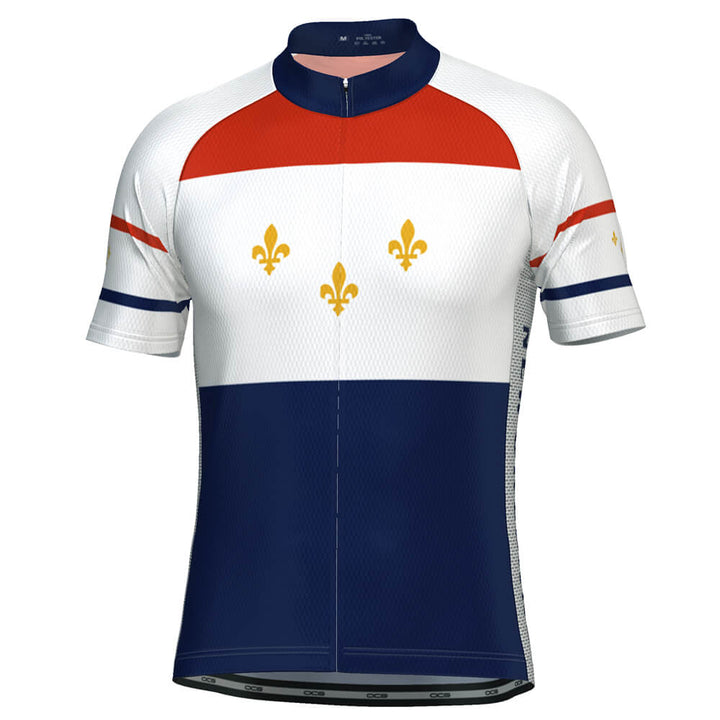 Men's New Orleans USA State Short Sleeve Cycling Jersey