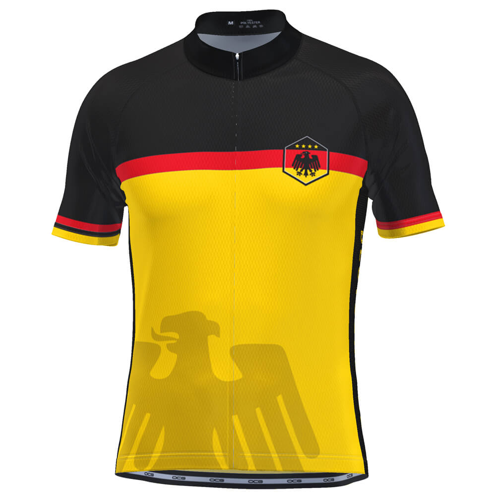 Men's Germany Deutschland National Pro Cycling Jersey