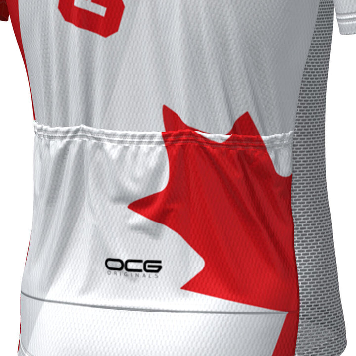 Men's Canada Bold Short Sleeve Cycling Jersey