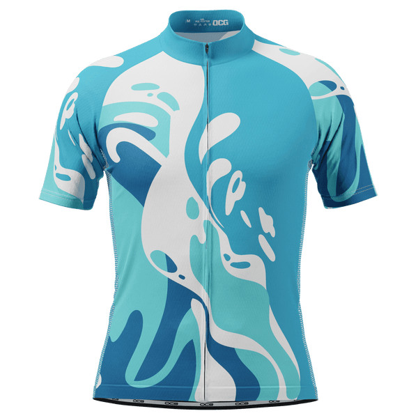 Men's Elements Water Short Sleeve Cycling Jersey