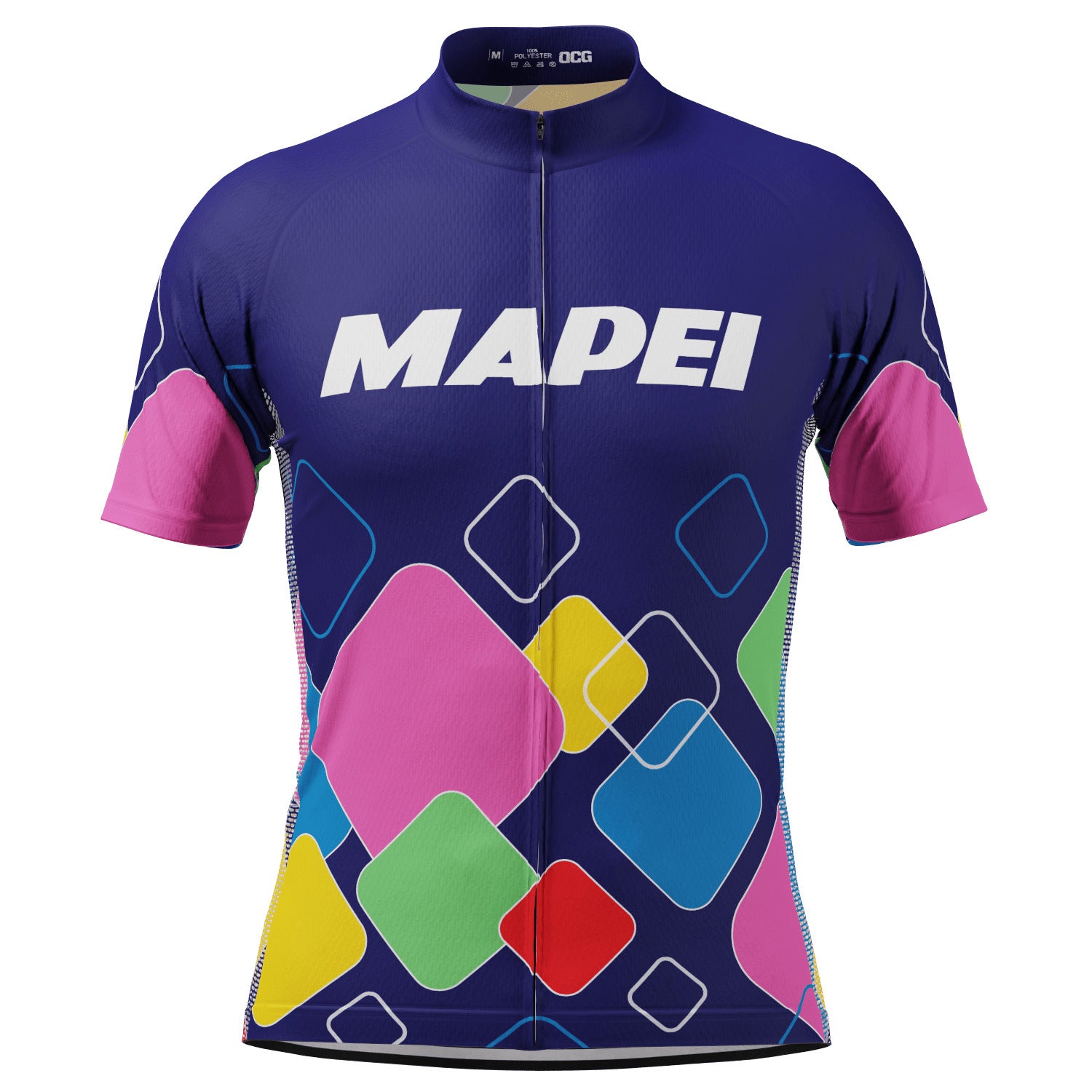 Men's Modern Mapei Classic Short Sleeve Cycling Jersey