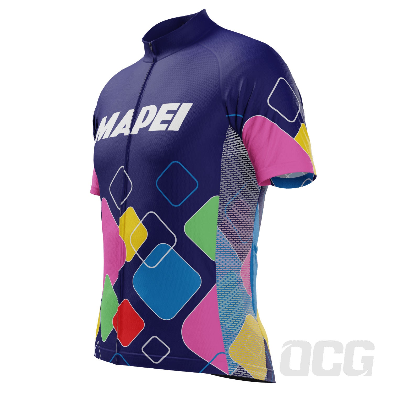 Men's Modern Mapei Classic Short Sleeve Cycling Jersey