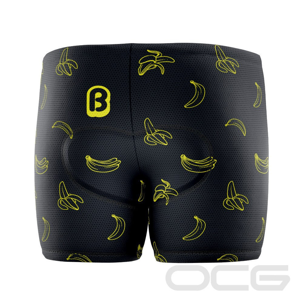 Men's Must Be Bananas Gel Padded Cycling Underwear