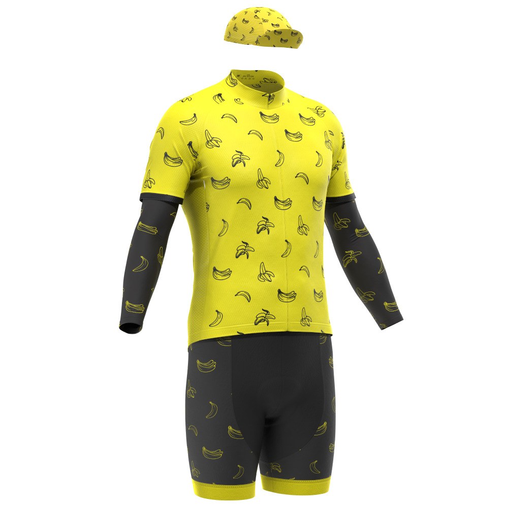 Men's Ultimate Must Be Bananas Cycling Kit Bundle