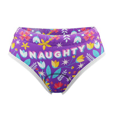 Women's Naughty But Nice Gel Padded Cycling Underwear-Briefs
