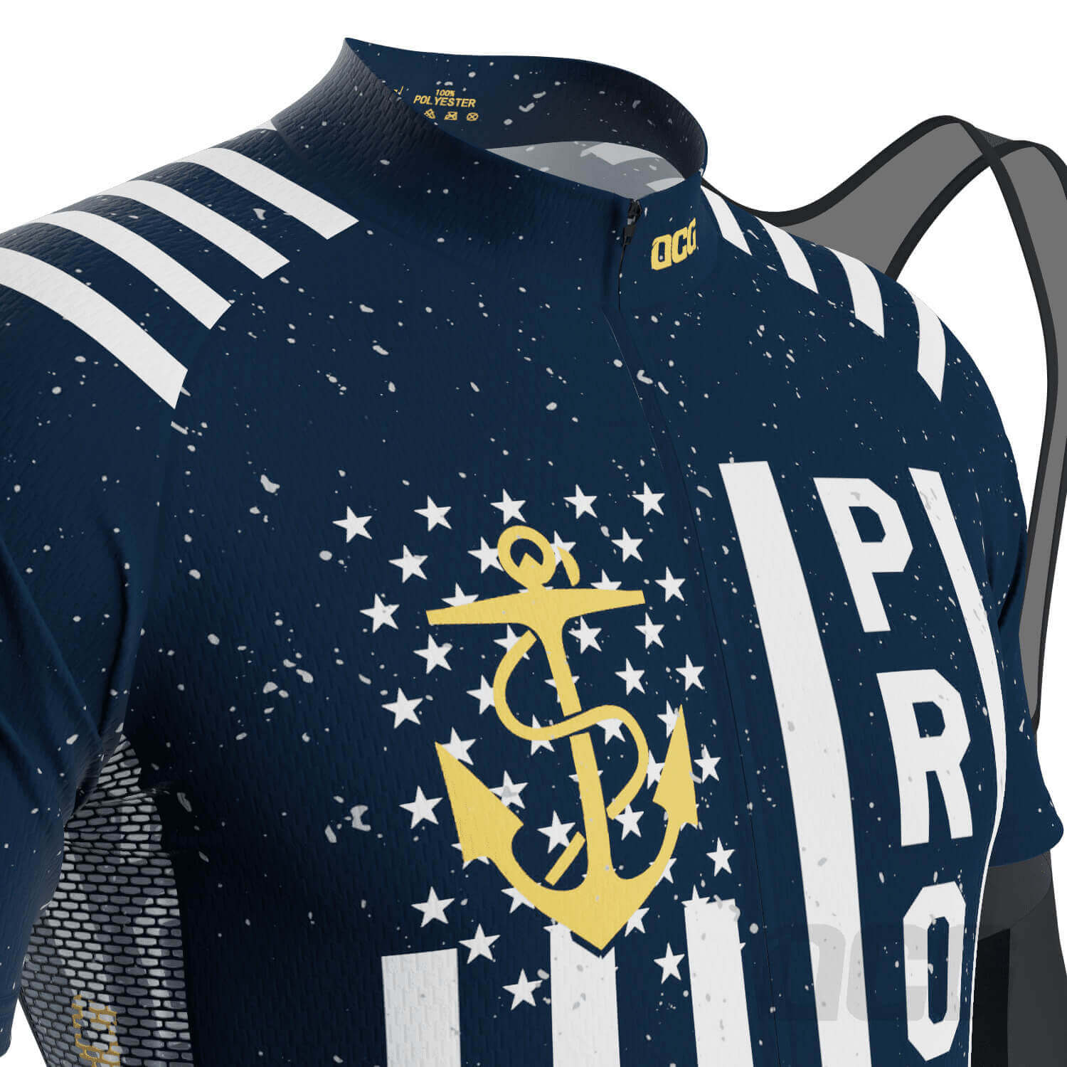 Men's USAF Navy Proud 2 Piece Cycling Kit