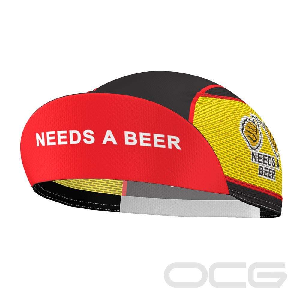 Needs a Beer Quick-Dry Cycling Cap