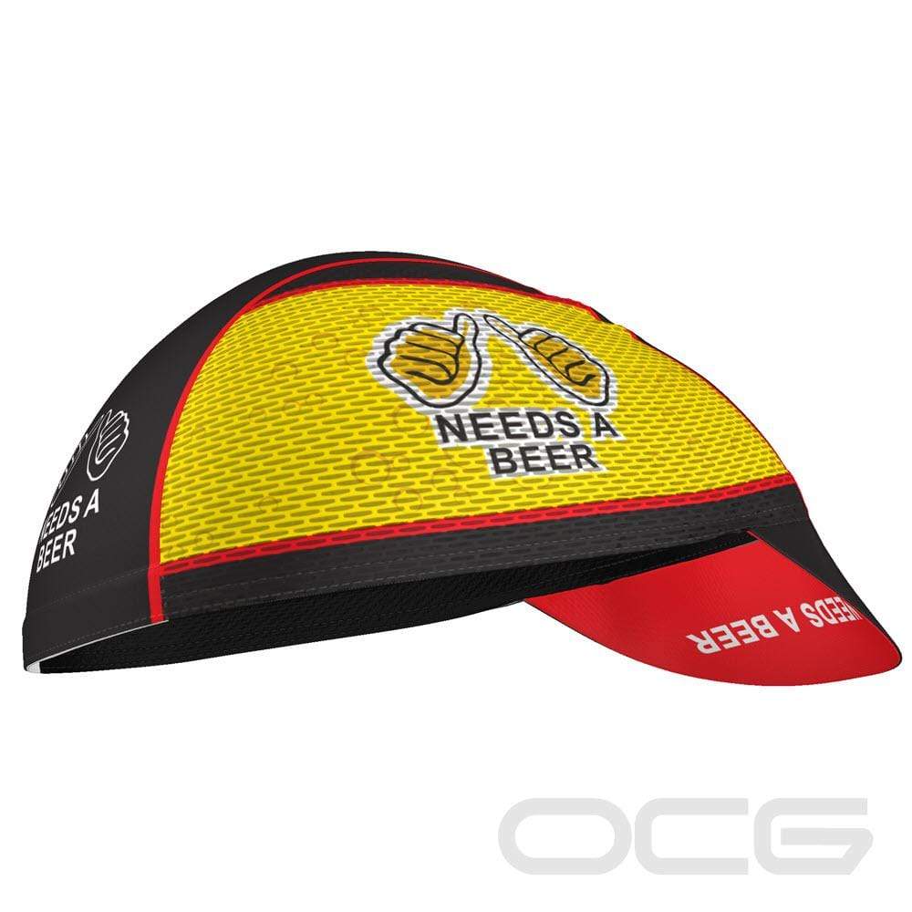 Needs a Beer Quick-Dry Cycling Cap