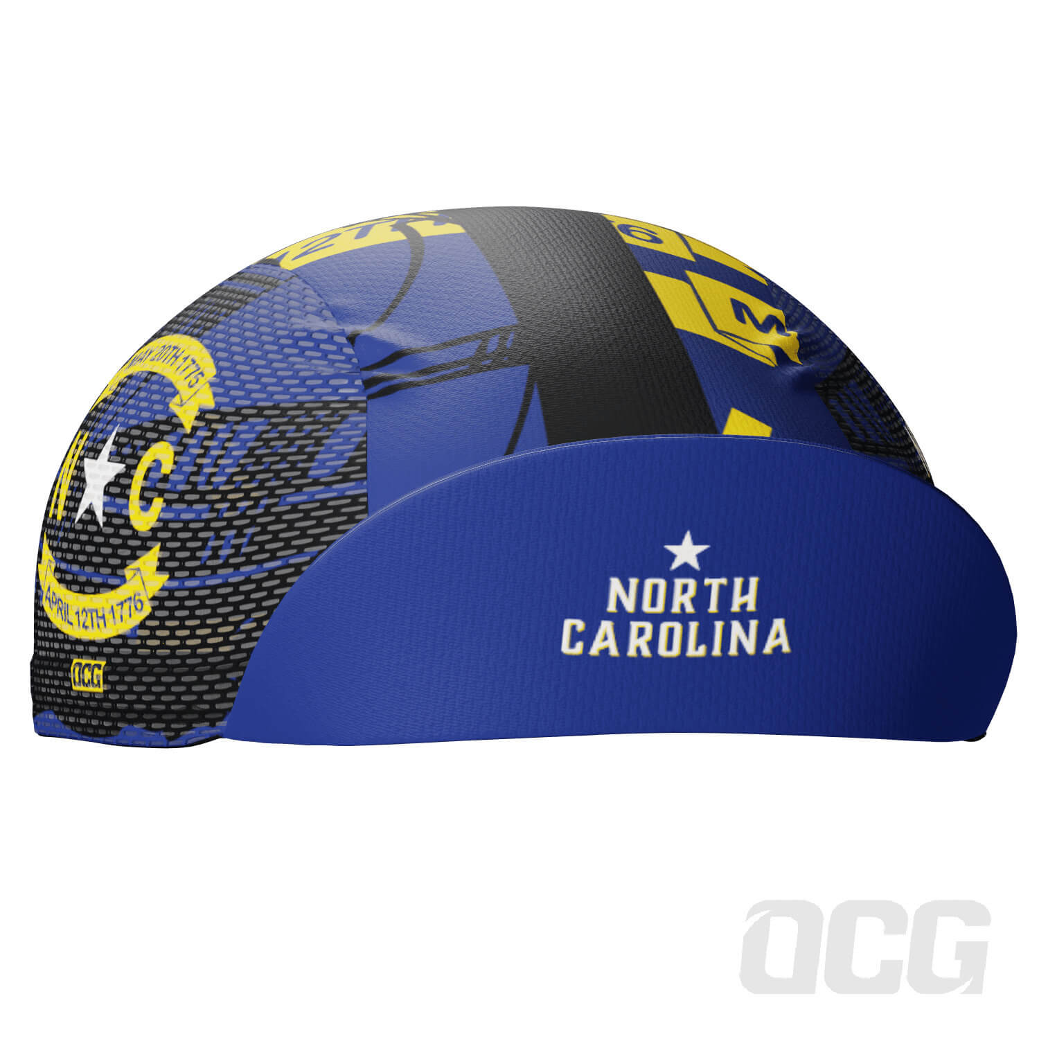 Unisex North Carolina US State Icon Quick Dry Cycling Cap
