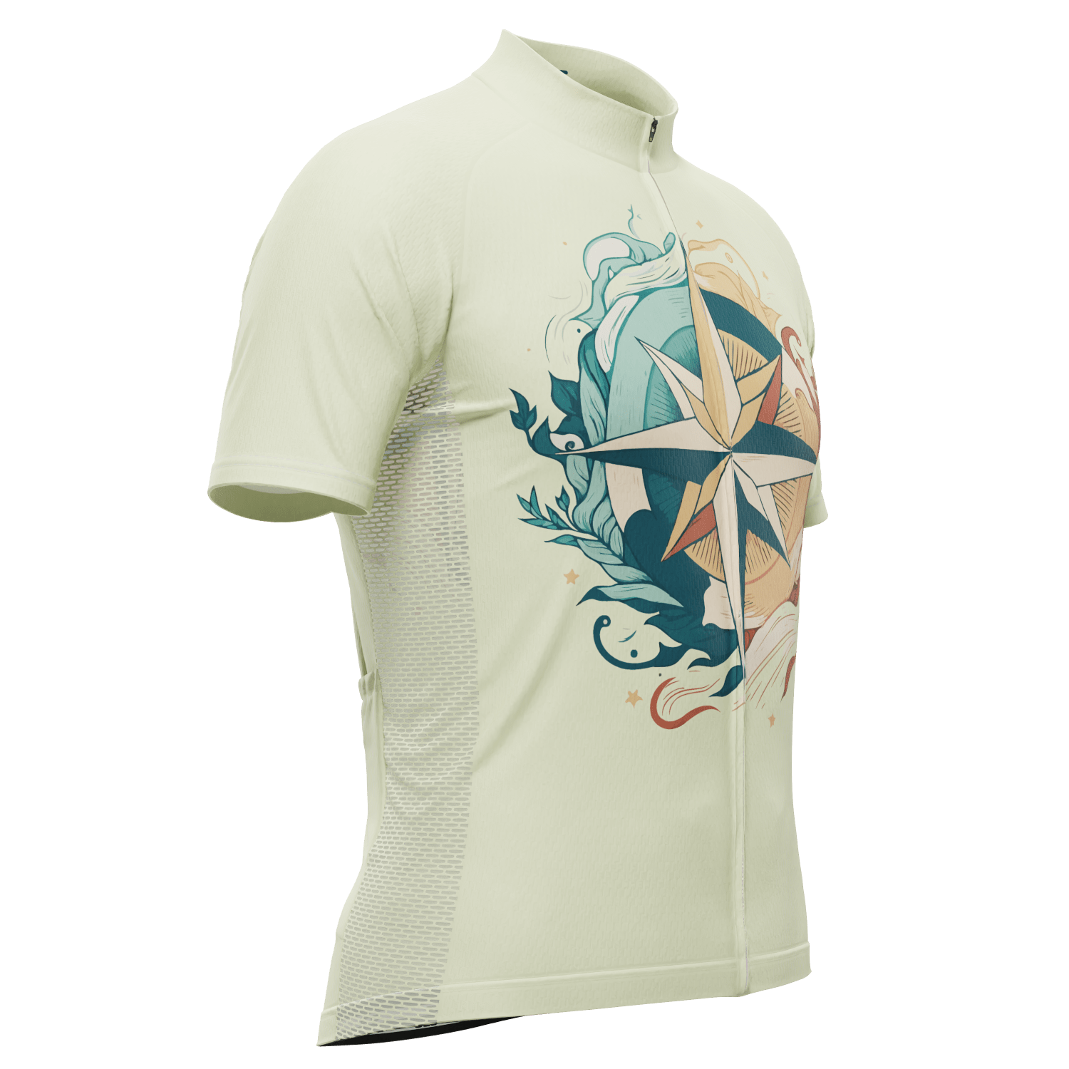 Men's Compass Rose Short Sleeve Cycling Jersey