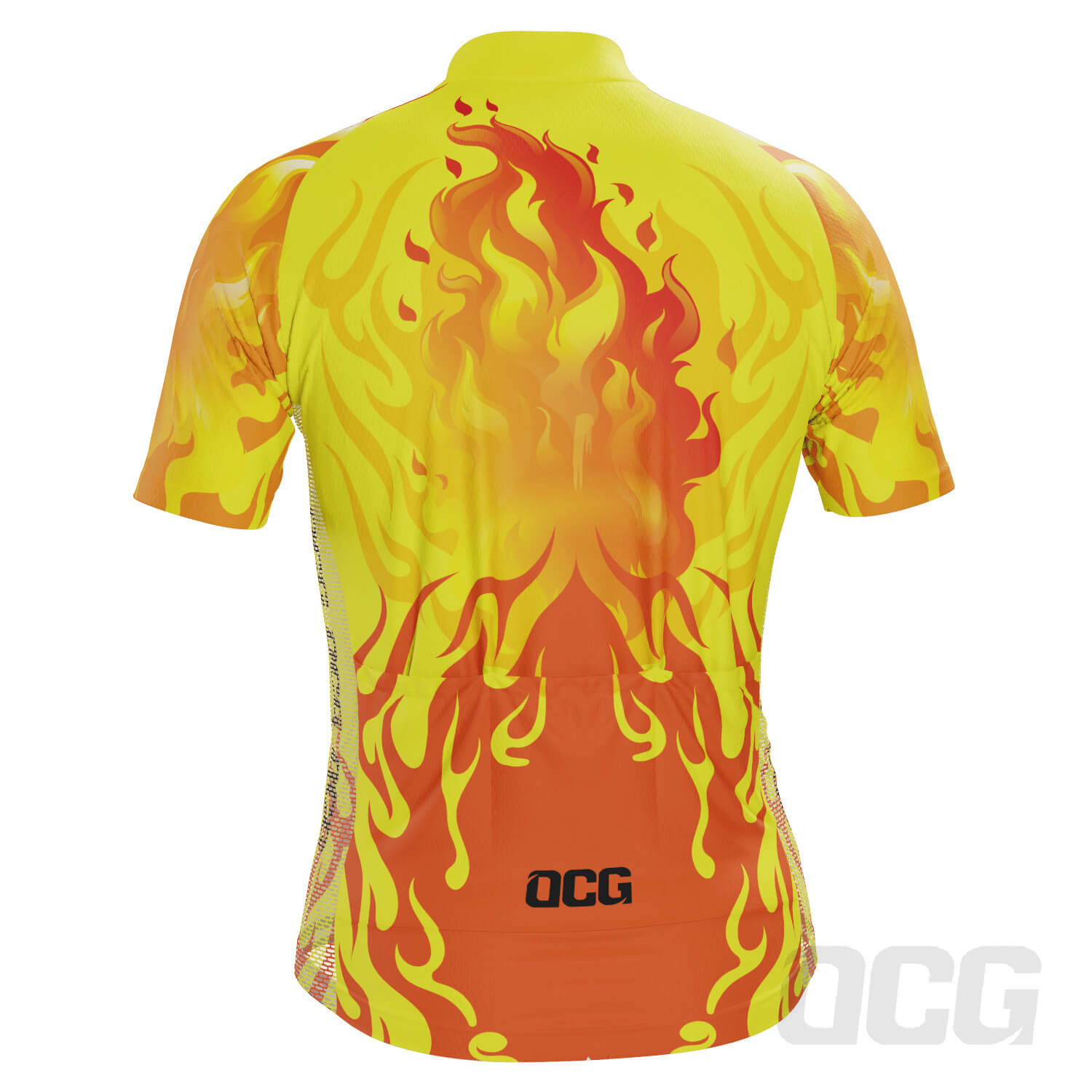 Men's On Fire Short Sleeve Cycling Jersey