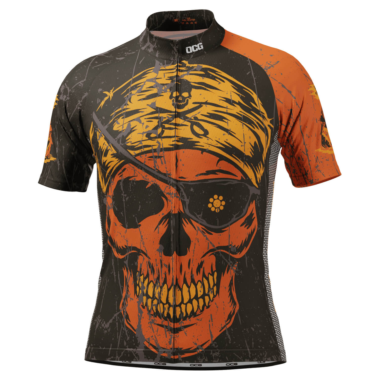 Men's One Eyed Willy Pirate Short Sleeve Cycling Jersey