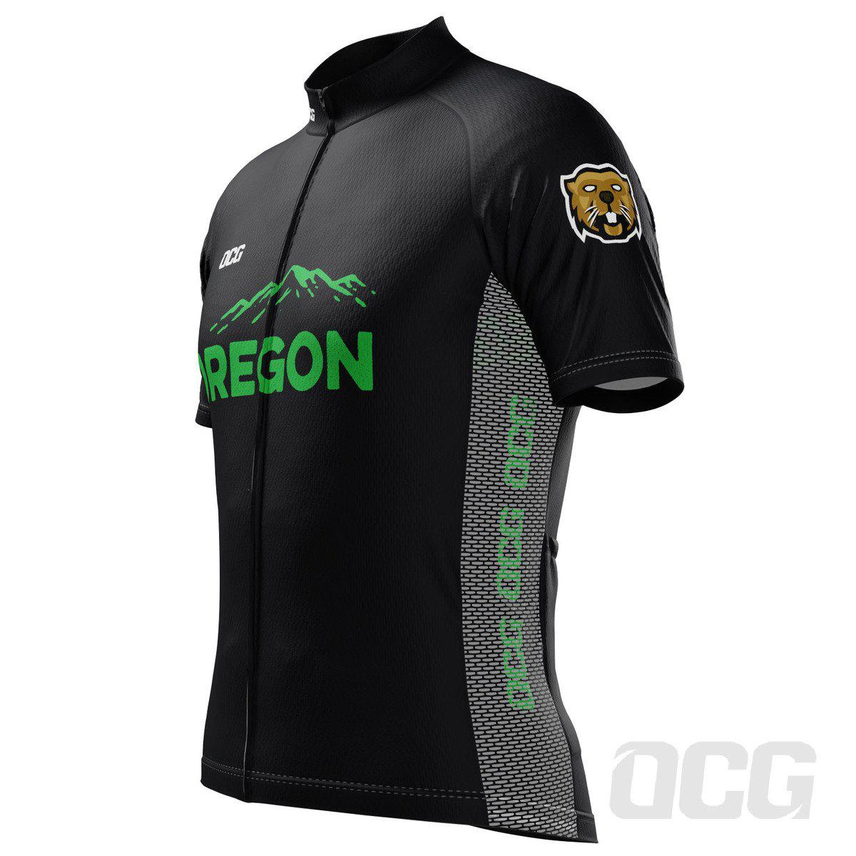 Men's Oregon State Short Sleeve Cycling Jersey