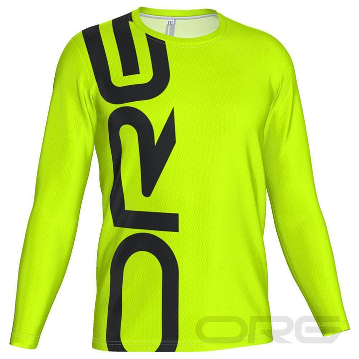 ORG Neon Men's Long Sleeve Performance Running Shirt