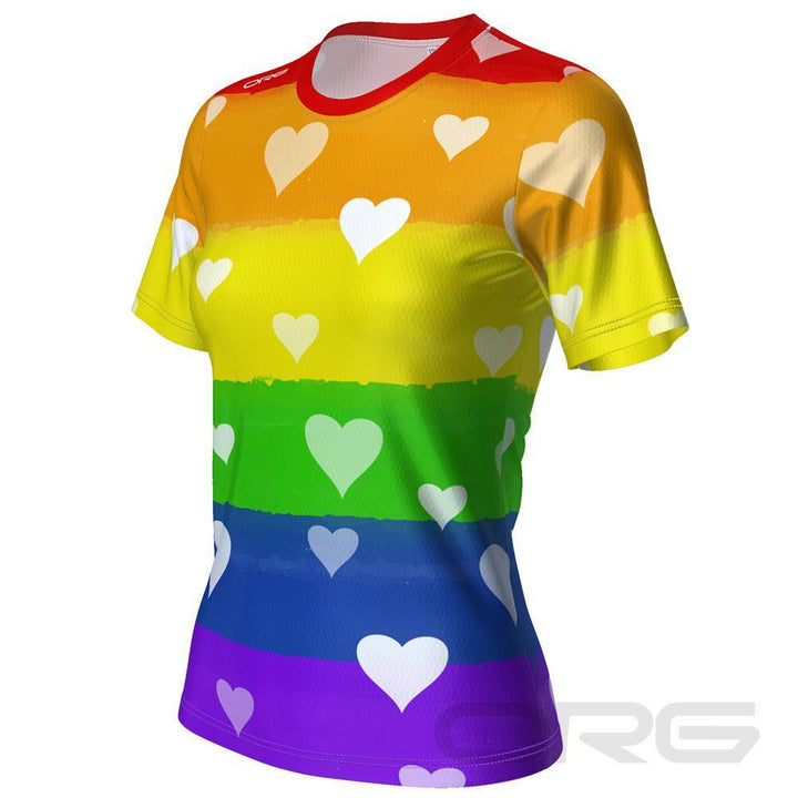 ORG Rainbow Love Women's Technical Running Shirt