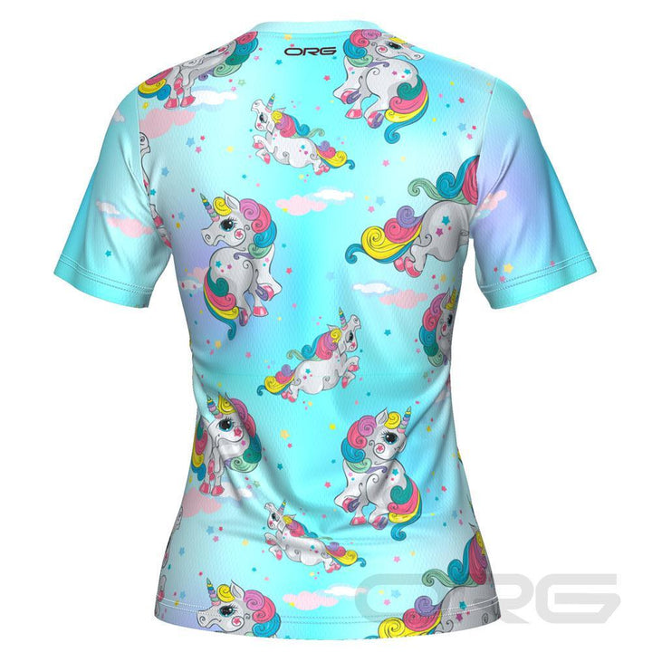 ORG Rainbow Unicorns Women's Technical Running Shirt