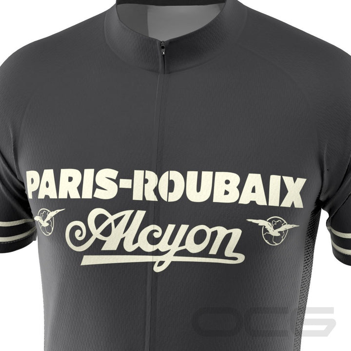Retro Paris-Roubaix Alcyon Classic Cycling Jersey