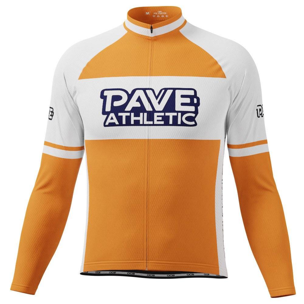 PAVE Athletic Retro Scribe Long Sleeve Cycling Jersey