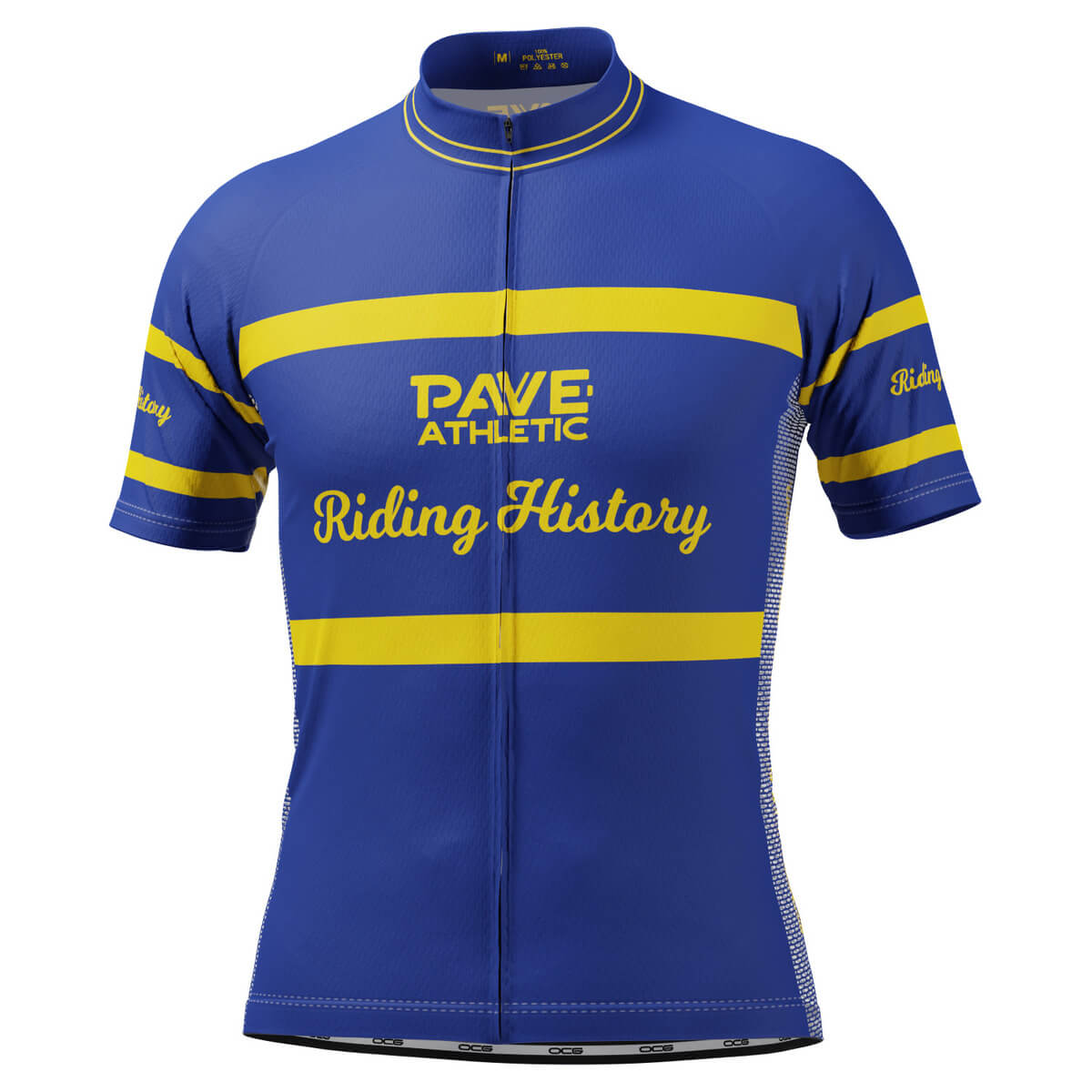 Men's PAVE Athletic Retro Zandegu Short Sleeve Cycling Jersey