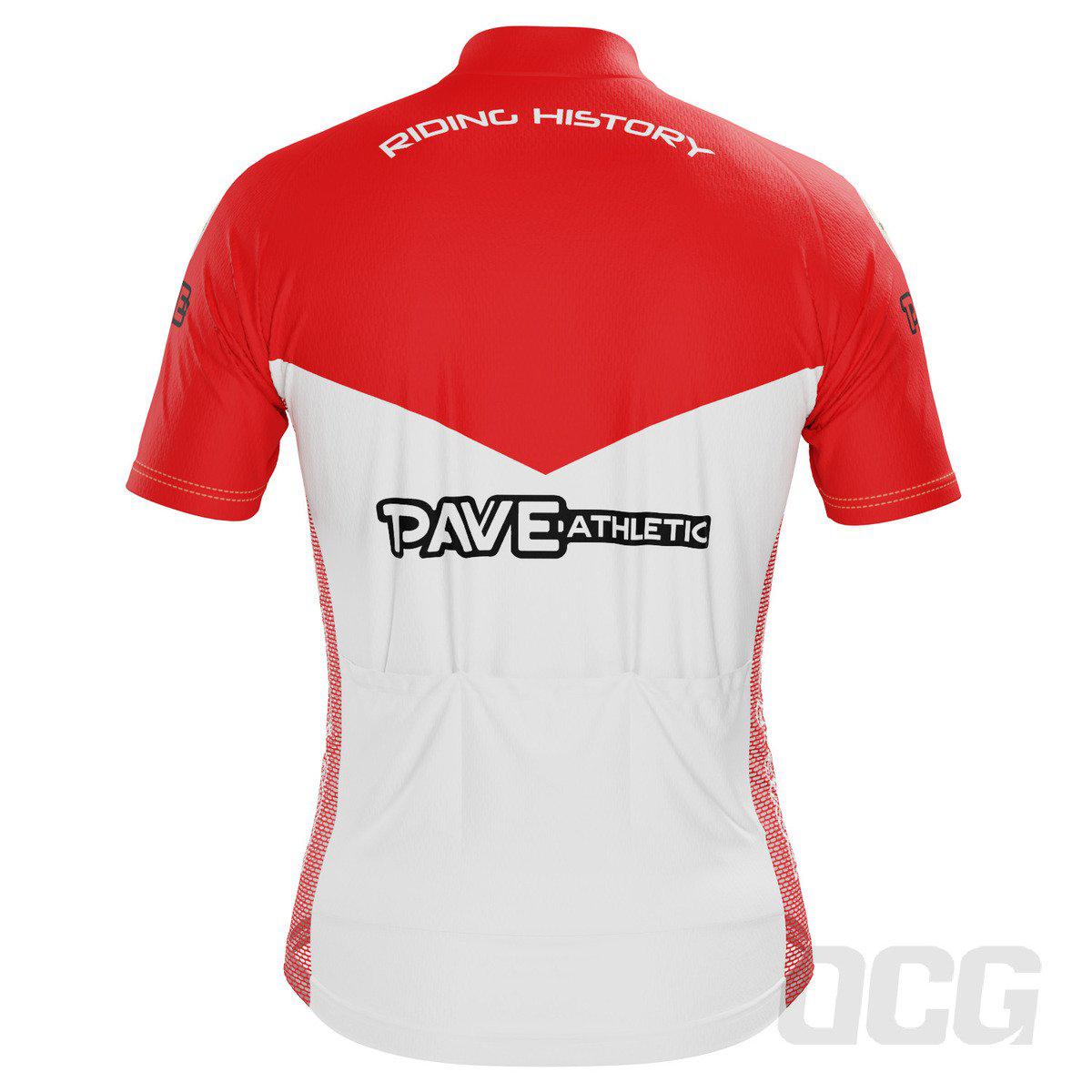 PAVE Athletic Espresso Retro Short Sleeve Cycling Jersey