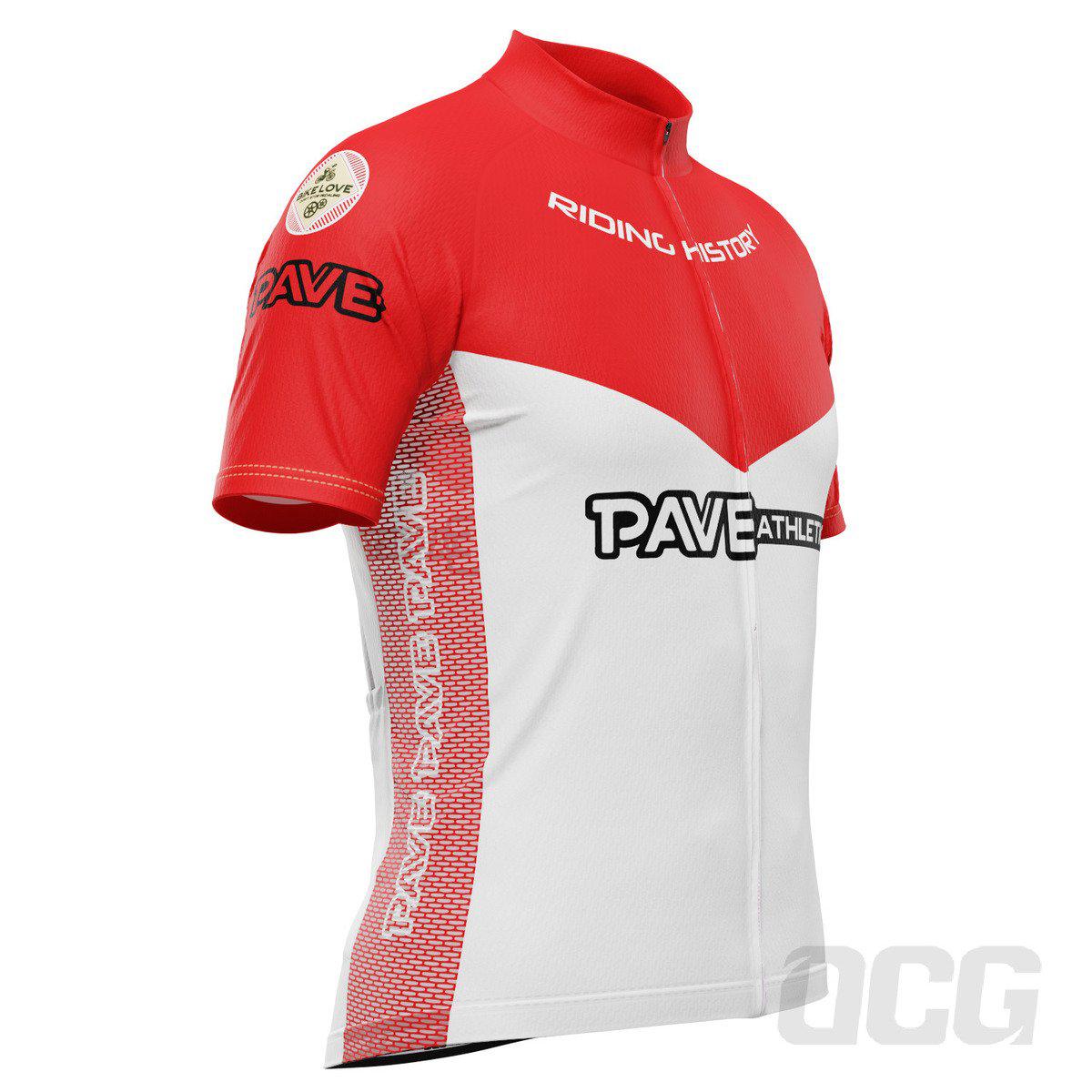 PAVE Athletic Espresso Retro Short Sleeve Cycling Jersey