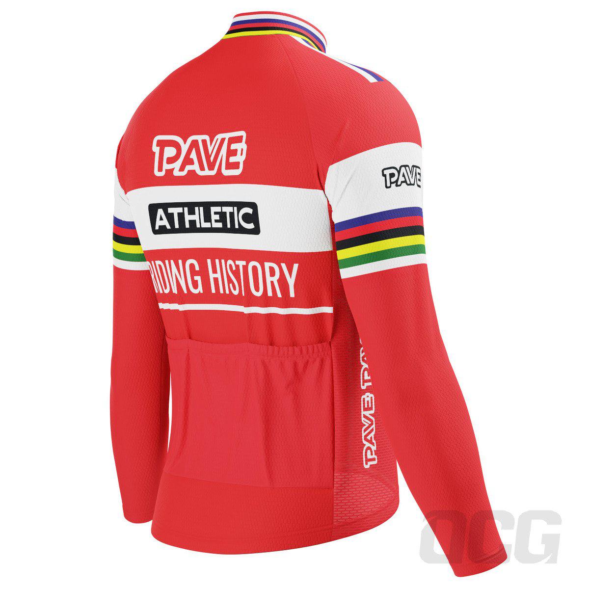 Men's PAVE Athletic Flanders Long Sleeve Cycling Jersey